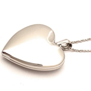 Photo Heart Locket Necklace Sterling Silver, Multi Picture Locket ,2 Way Locket, Birthday Gift for Women, Jewelry Gift for Mother,