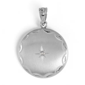Diamond Locket • Ladies Locket Necklace • Gift for