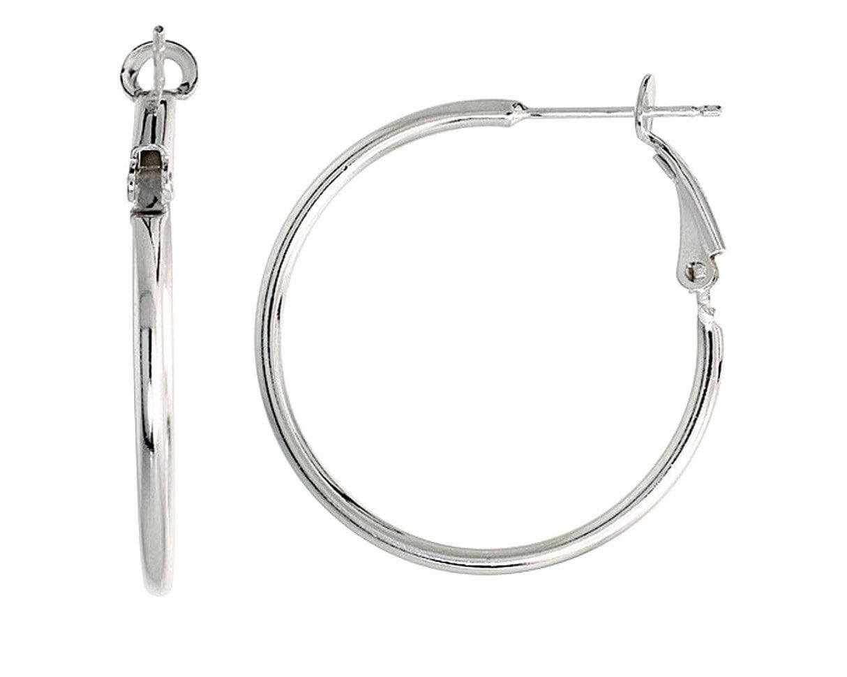 Leverback Hoop Earrings Etsy