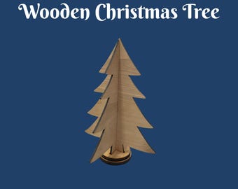 Wooden Christmas Tree