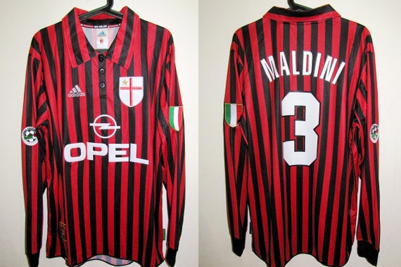 ac milan long sleeve jersey
