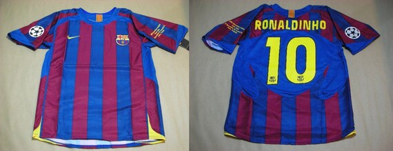 ronaldinho barcelona jersey