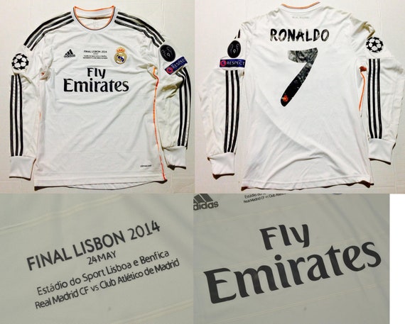 ronaldo champions league jersey