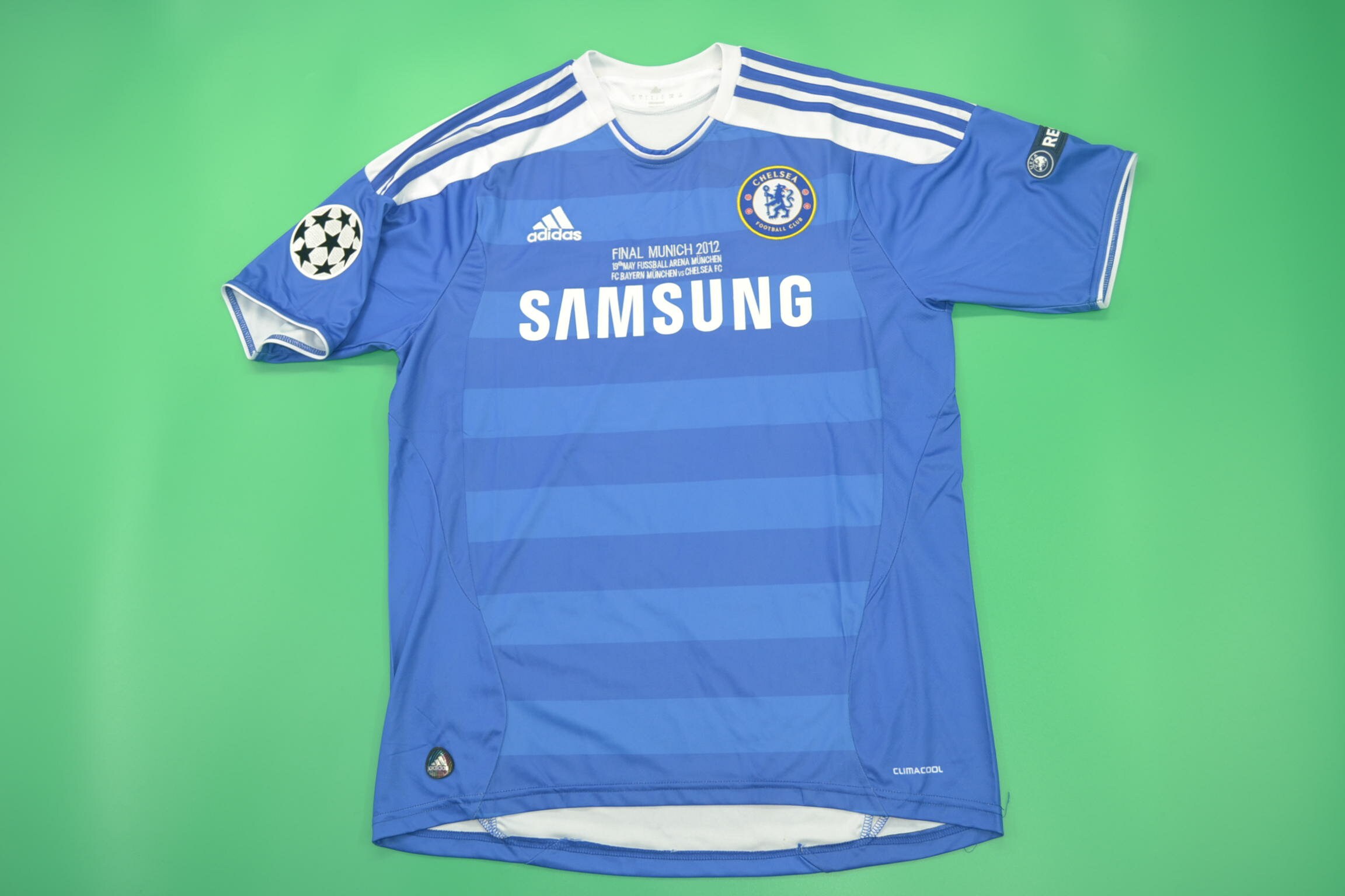 Chelsea fc jersey 11 12 ucl fnal home jersey shirt lampard | Etsy