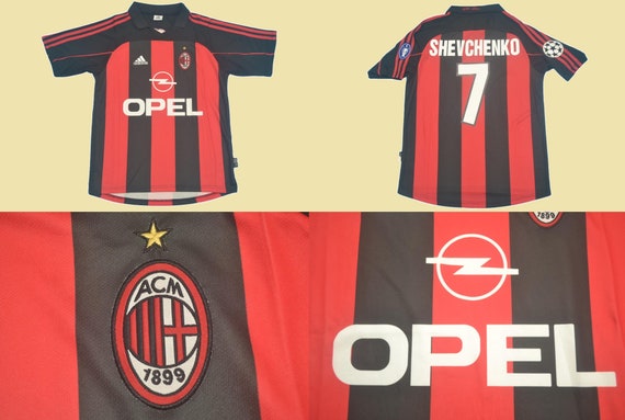 Ac milan 2002 jersey Clearance