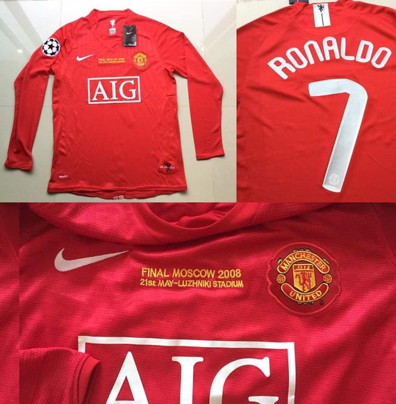 ronaldo manchester united jersey long sleeve