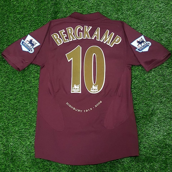 bergkamp jersey number