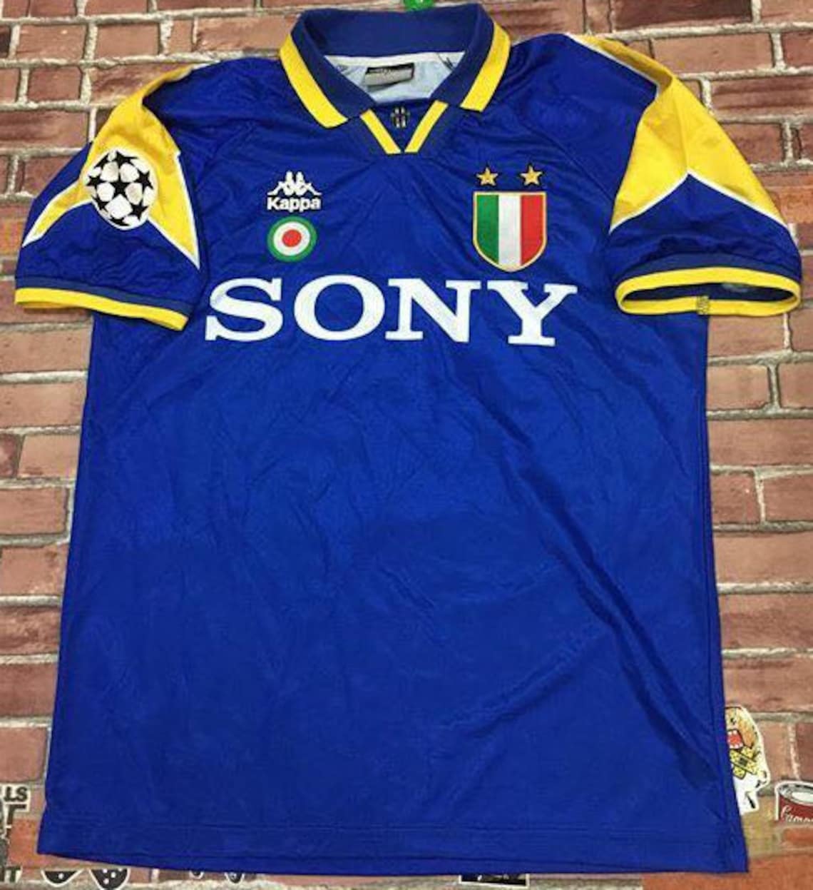 Juventus turin 1996 champions league final jersey shirt trikot Etsy