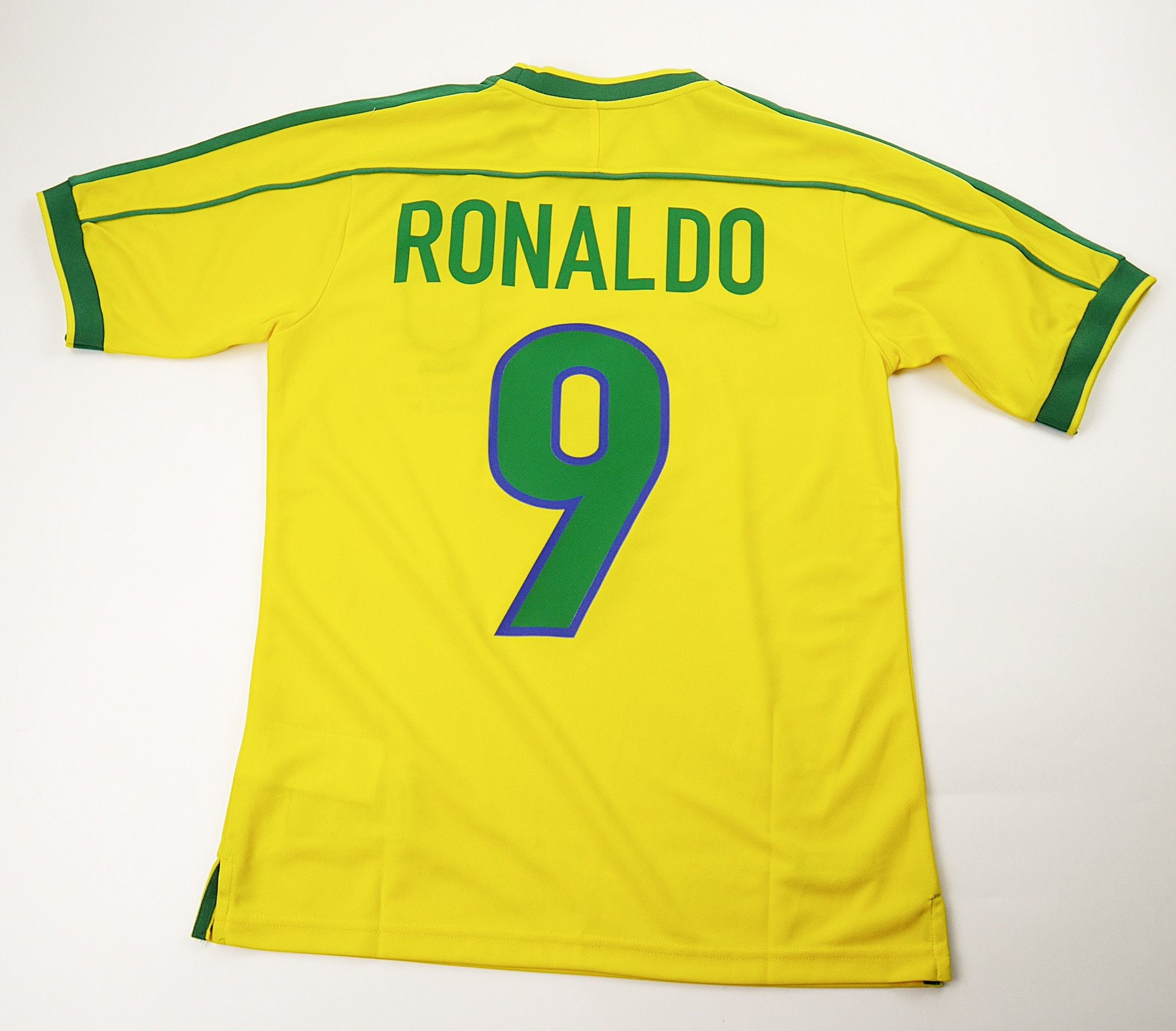 Brazil 1998 brasil 1998 world cup final shirt jersey ronaldo Etsy