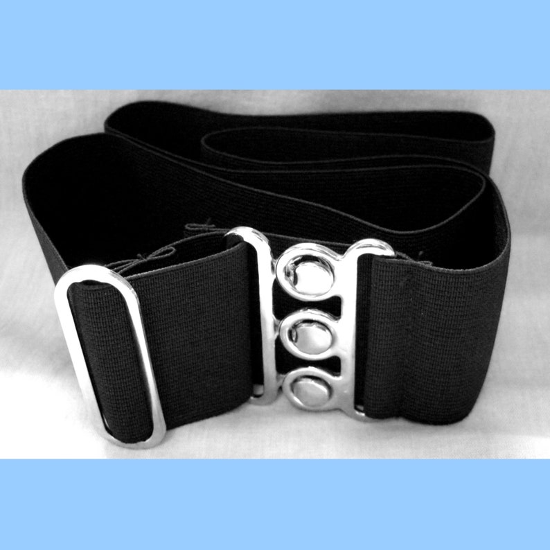 Nurses Belt Quality Elastic UK Made Black White Navy Hospital Etsy