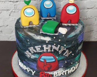 Among Us Cake Etsy