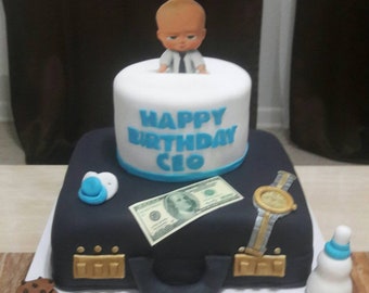 Boss Baby Cake Etsy