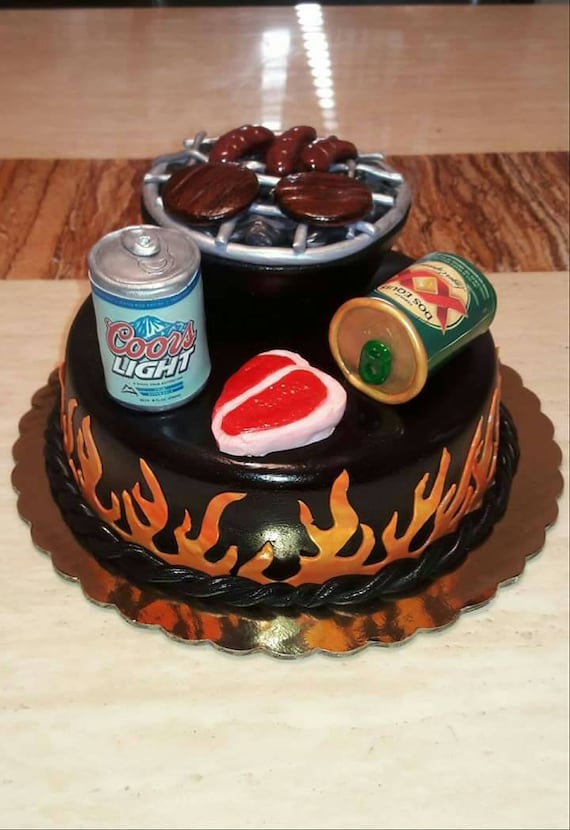 Ensemble De Topper De Gateau De q Etsy