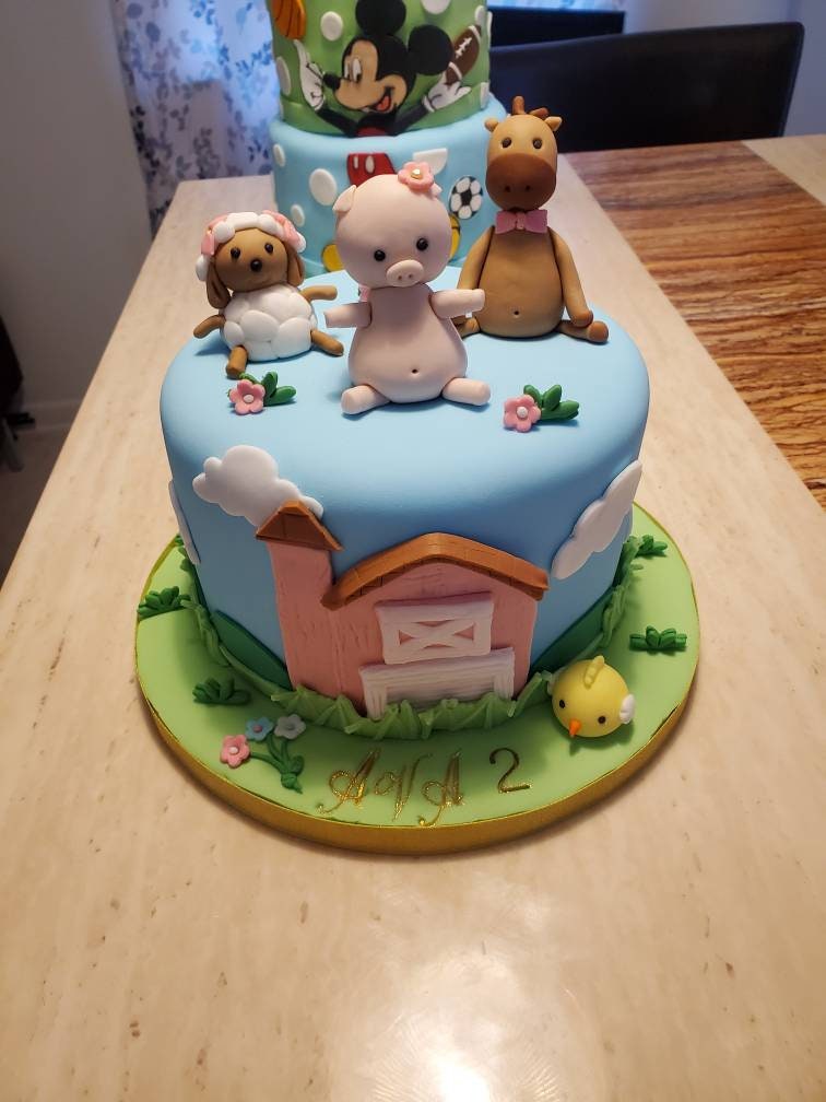 Lemmings fondant cake toppers -  Portugal