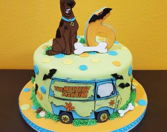 Scooby Cake Topper Etsy