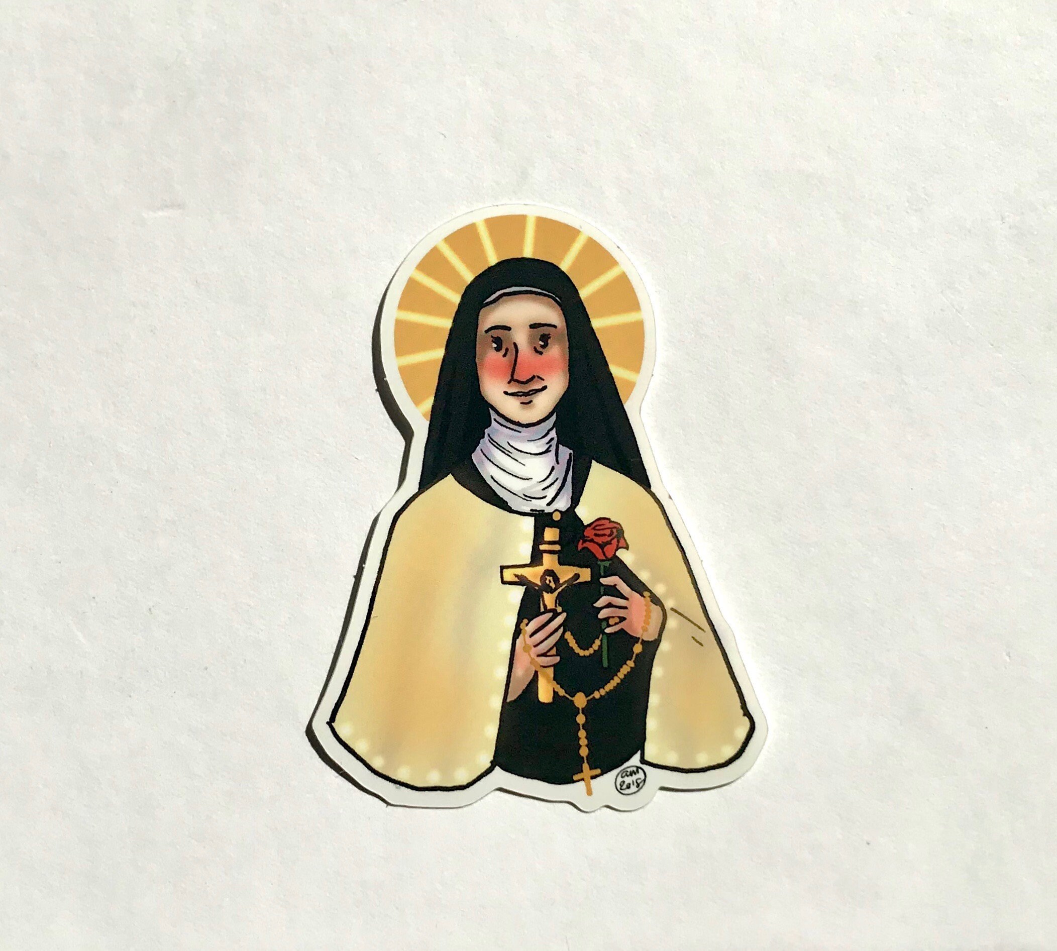 Saint Thérèse of Lisieux Sticker Etsy Australia