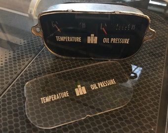 International Scout II / Truck Etched Instrument Gauge Lens