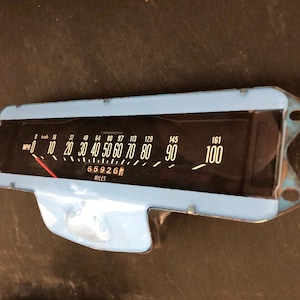International Scout II Speedometer Gauge Lens