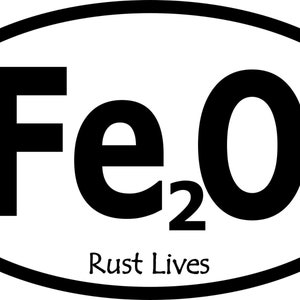 Fe2O3 Rust Lives Stickers