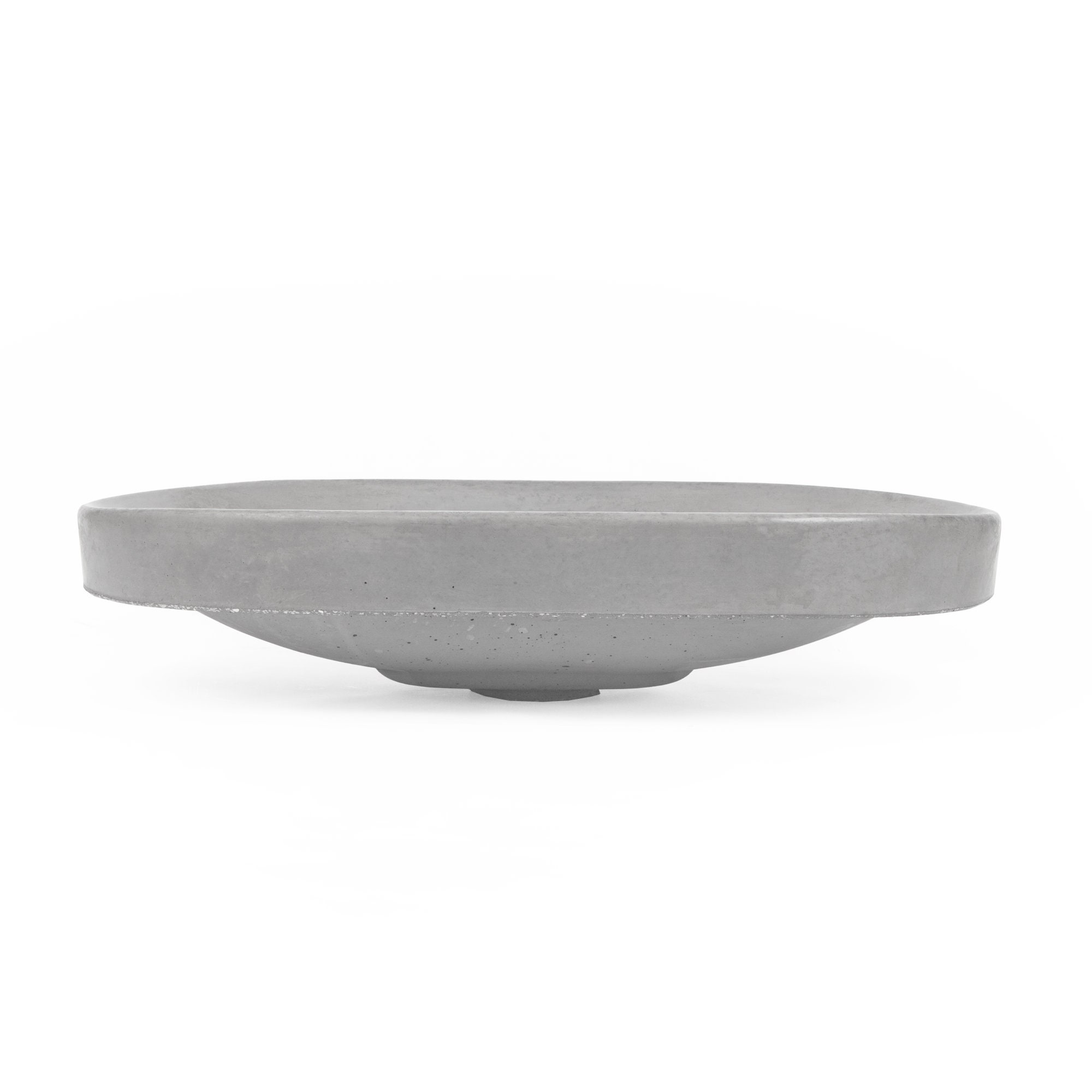 Concrete Vessel Sink Handmade Black Round/oval Design Sleek Etsy