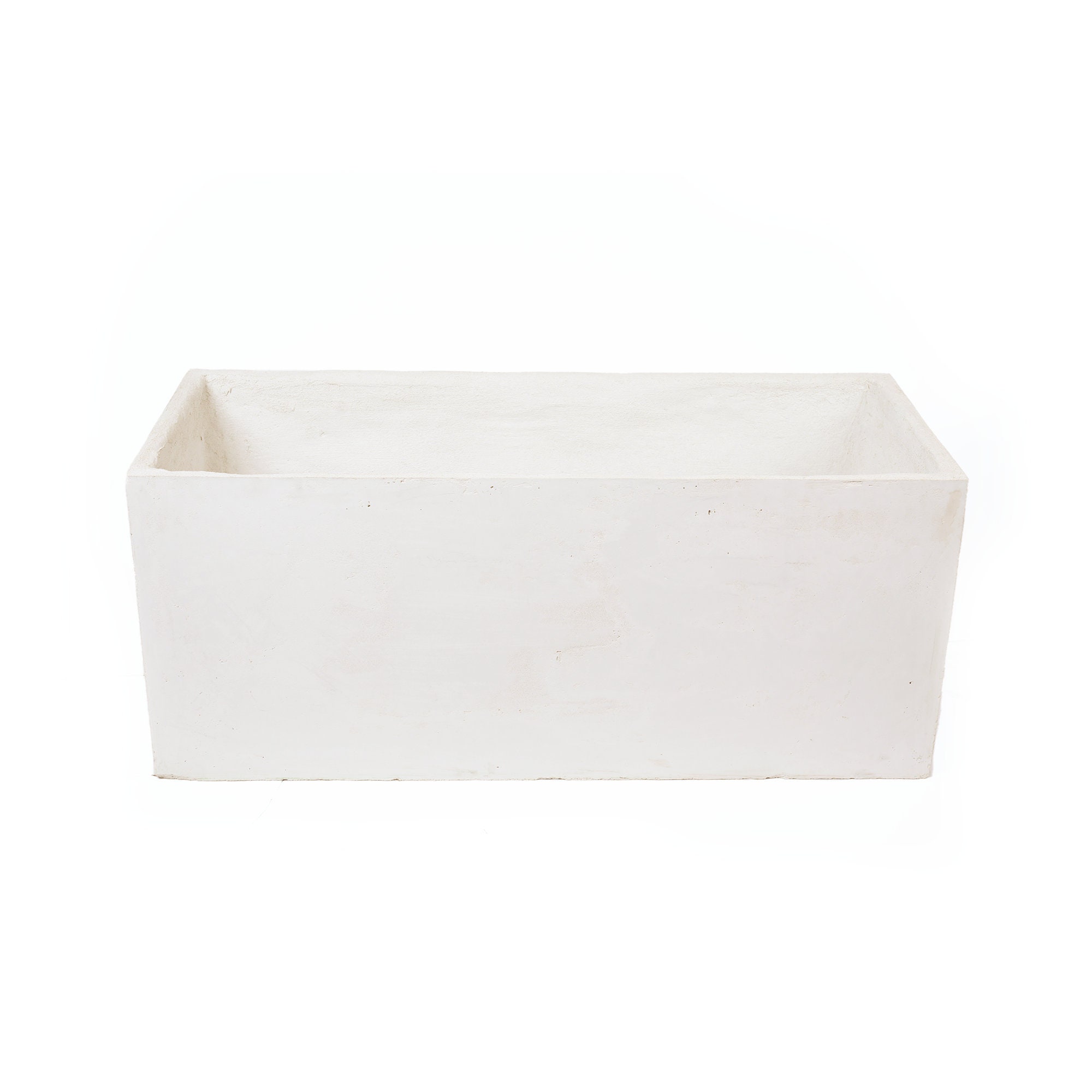 Handcrafted Concrete Rectangle Planter: Indoor/Outdoor Sequoia Design