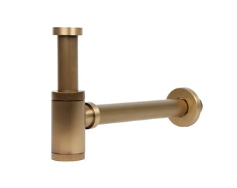 Concretti Designs Bottle Trap, Variety of Colors, Fits All Standard Residential Bathroom Sinks