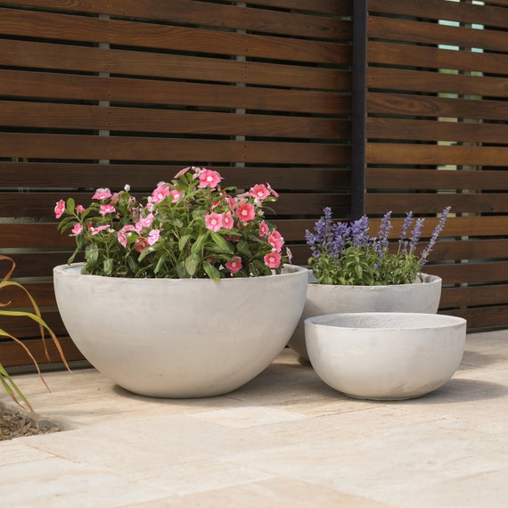 Big Plant Pots. Extra Large Indoor Outdoor Planter, Garden Pot