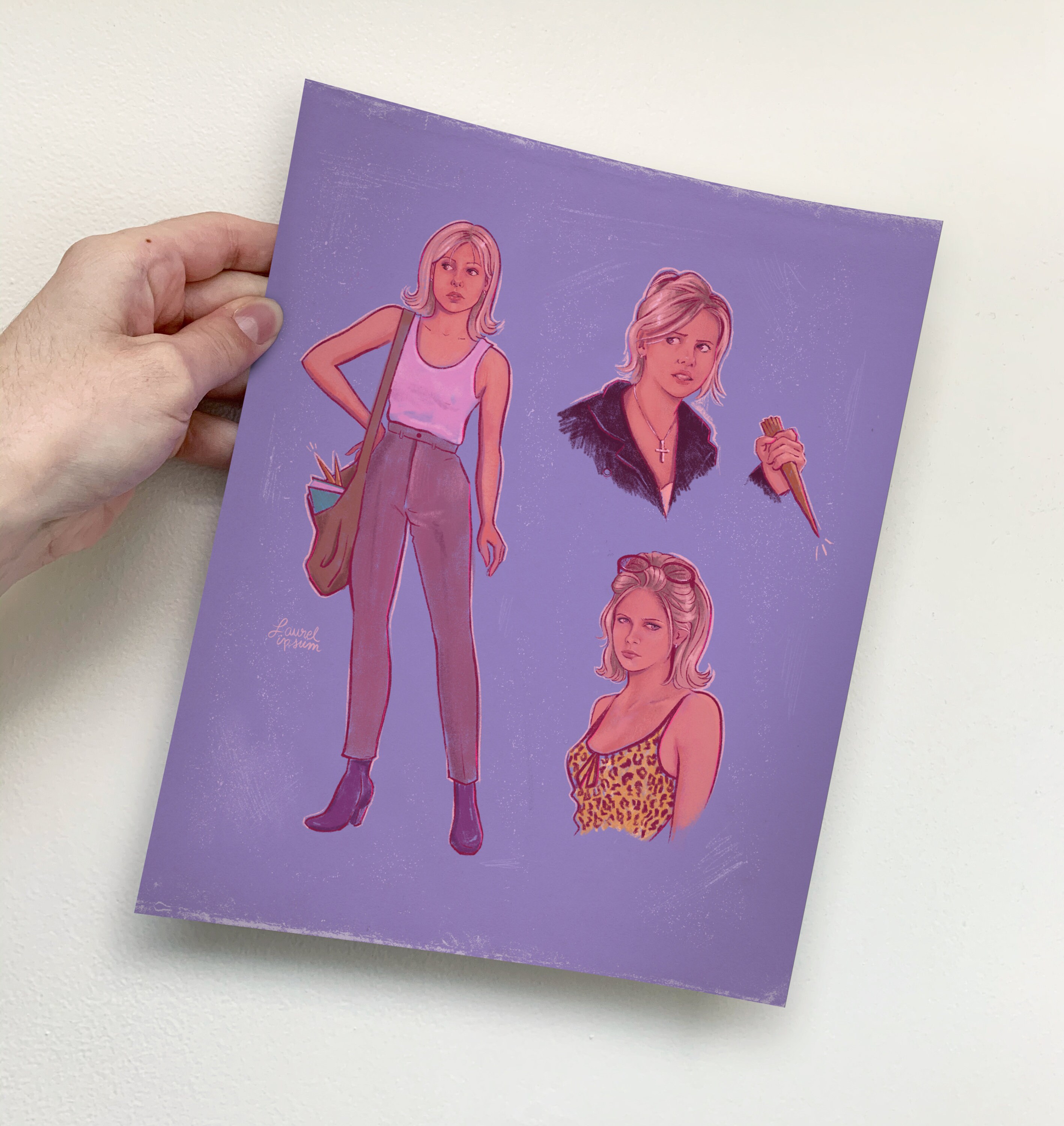 Buffy the Vampire Slayer Outfits Print - Etsy Israel