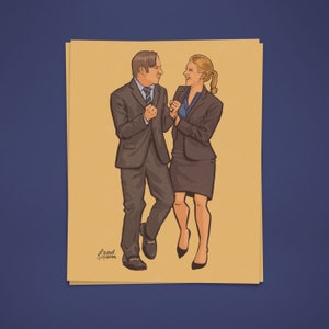 Better Call Saul Jimmy and Kim Print