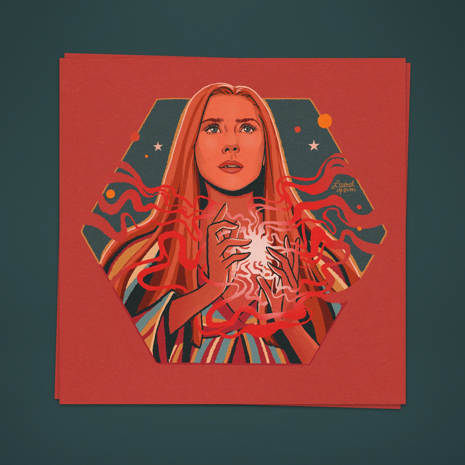wanda maximoff retro