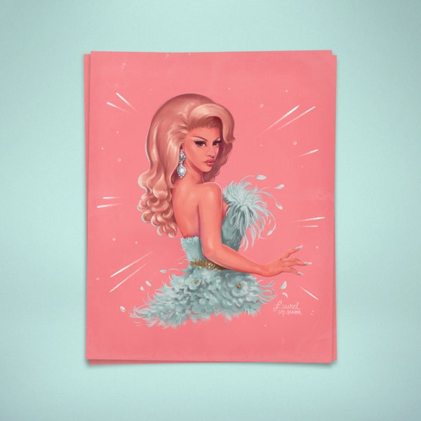 Miz Cracker She's a Woman Print