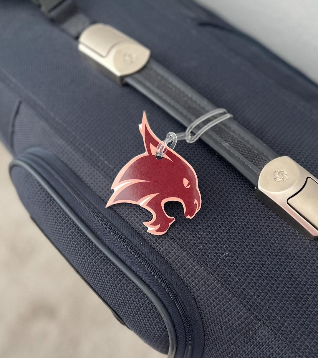 Texas State Bobcat Luggage Tag, College Graduation Gift - Etsy