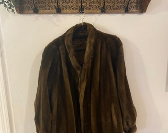 Rare faux fur coat