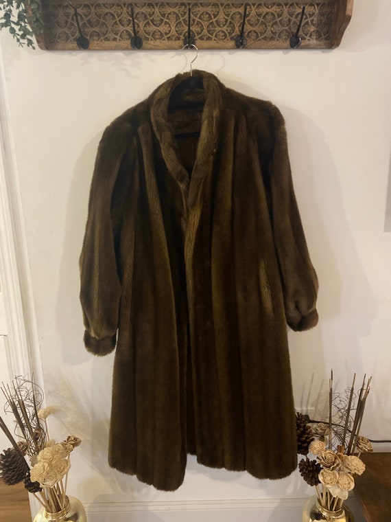 Rare faux fur coat