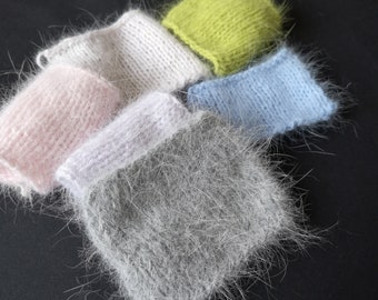 Angora Yarn Angora Fluff Rabbit Hair Hand Knitting Rabbit Angora Yarn Winter Yarn 50g