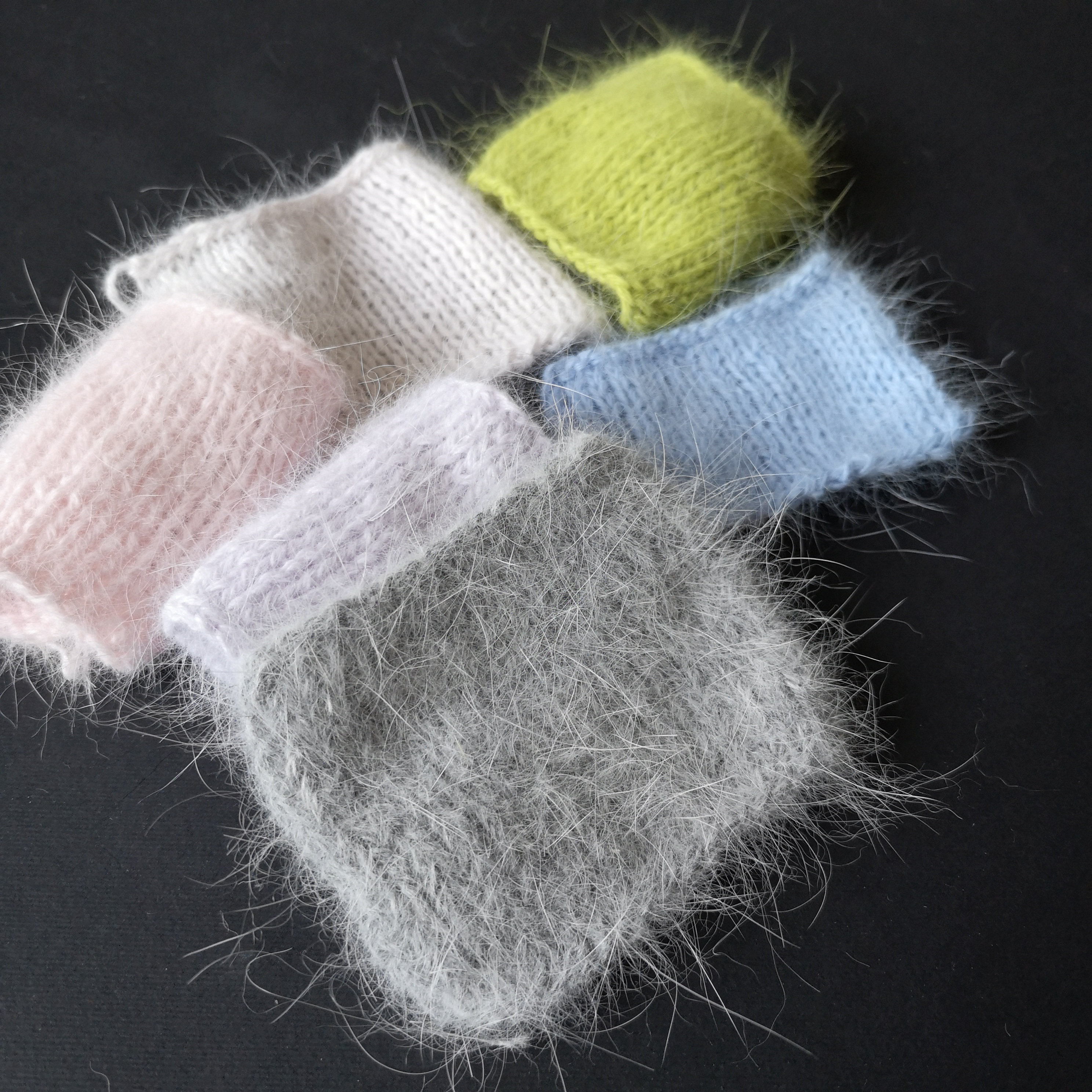 Angora Yarn Angora Fluff Rabbit Hair Hand Knitting Rabbit Angora Yarn Winter Yarn 50g