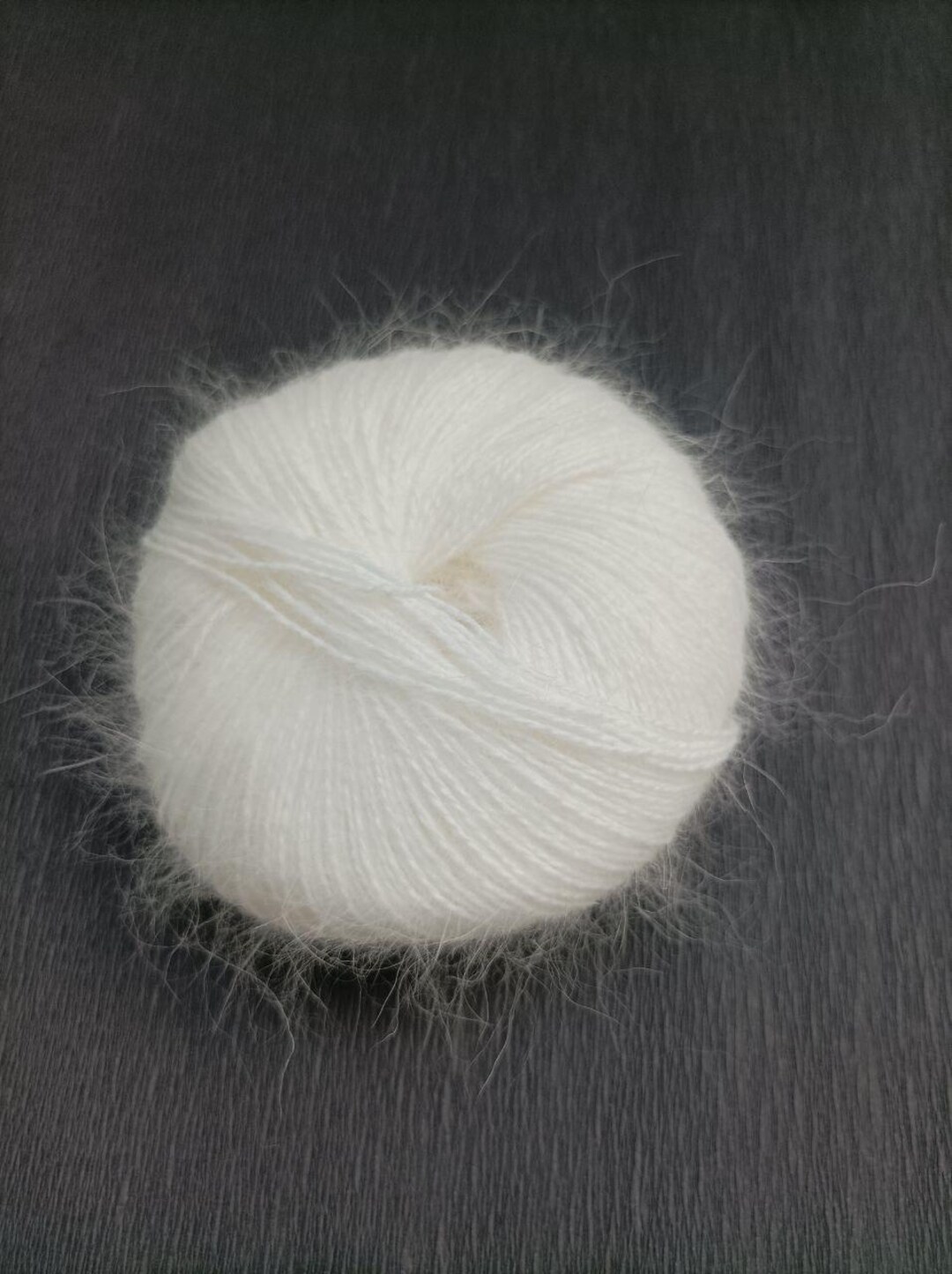 Santa Claus Beard Yarn Angora Rabbit White Fluffy Yarn - Etsy