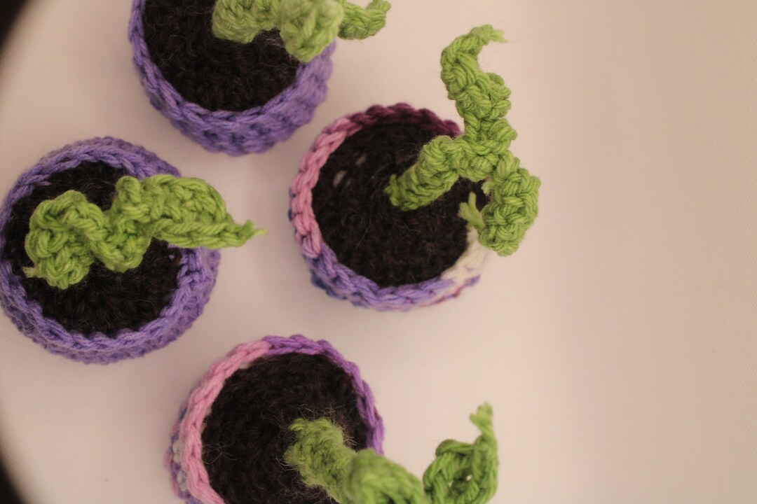 Crochet Stuffed Plants Etsy
