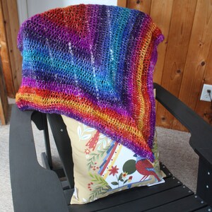 Simple Crochet Shawl