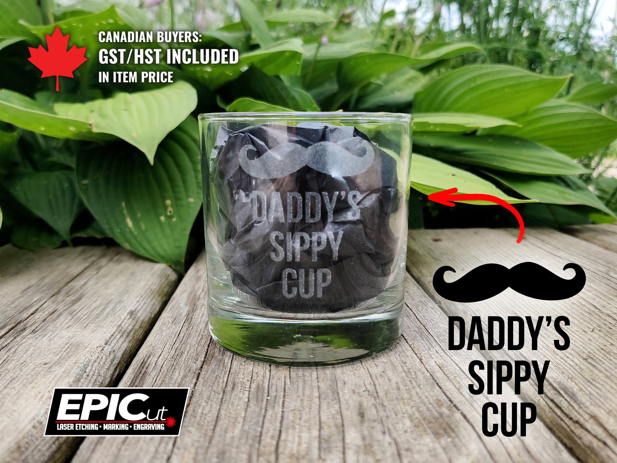 Little Mr. Mustache Kids Sippy Cups