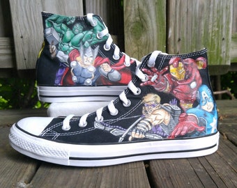 custom avengers shoes