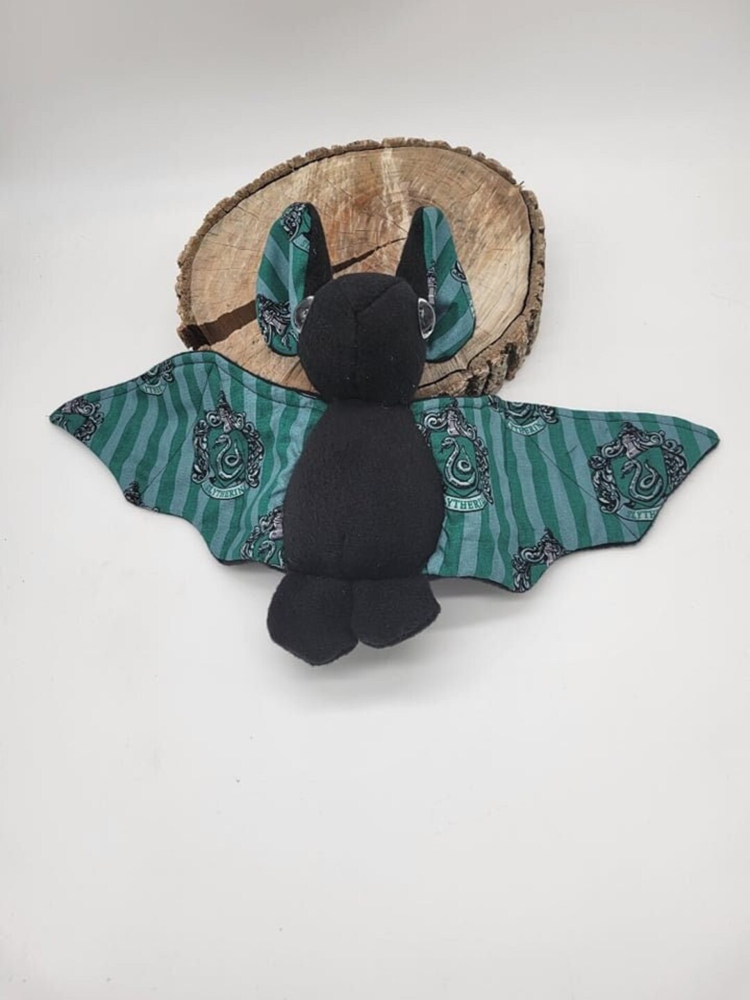 Green Snake Cunning Wizard School Black Bat Stuffed Animal - Etsy