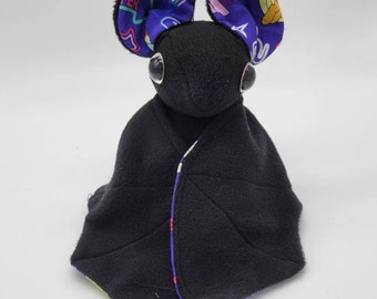 MLP My Little Pony Friendship is Magic  black Bat Stuffed Animal, Collectable decorative bat plushie, Soft Toy