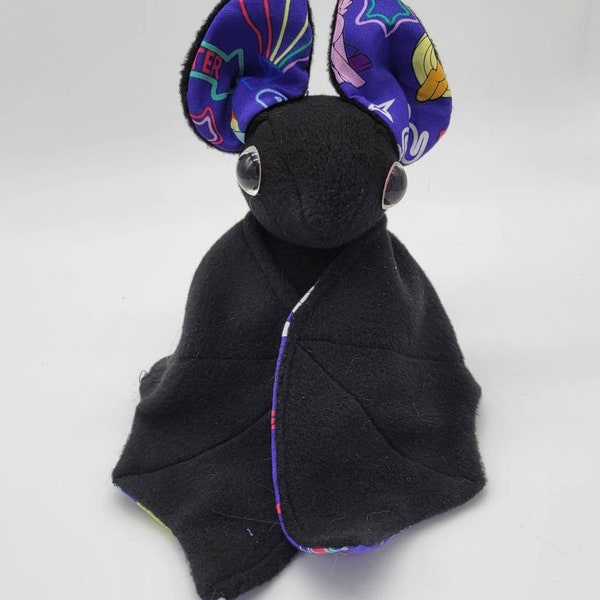 MLP My Little Pony Friendship is Magic  black Bat Stuffed Animal, Collectable decorative bat plushie, Soft Toy