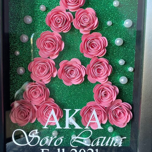 Pink and Green Sorority Birthday 1908 Etsy