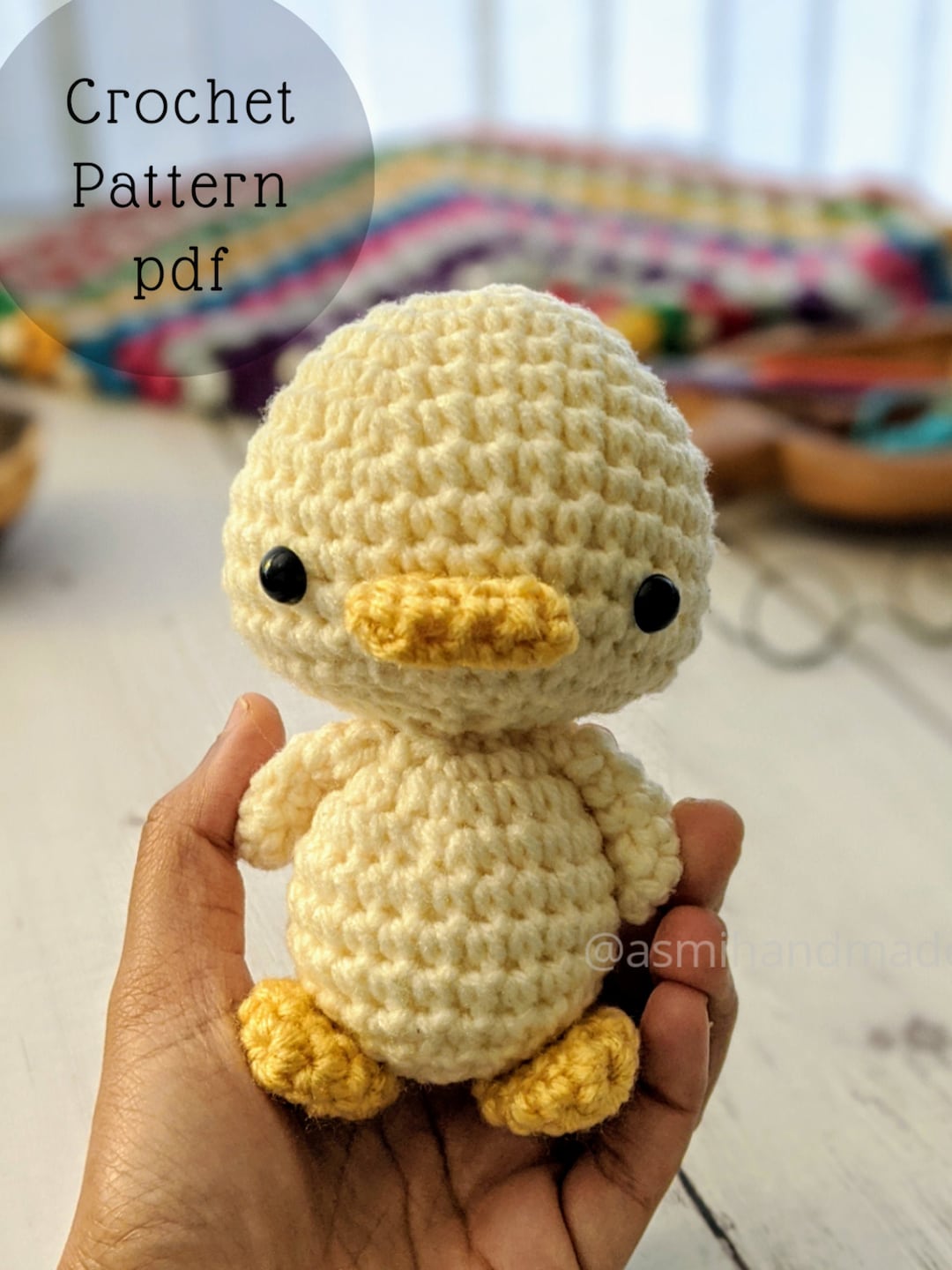 Amigurumi Duck Crochet Pattern Pdf - Etsy