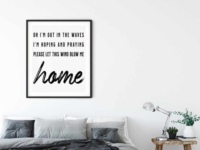 Ben Rector Sailboat Song Lyrics Poster Song Lyric Wedding Etsy