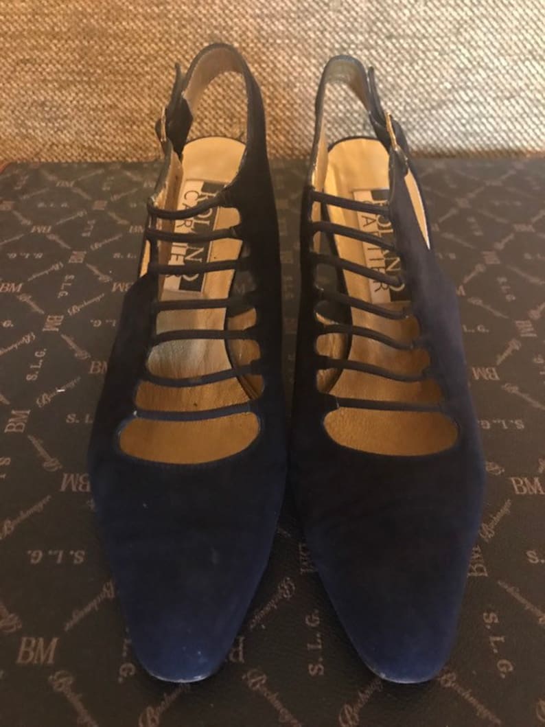 roland cartier navy shoes