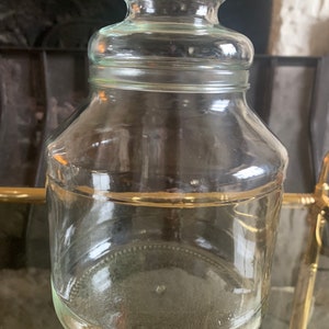 Vintage Apotheker Stil Glas Keksdose, Glas Keks Jar Glas Sweet Jar, Glas Vorratsdose, Vintage Glads Vorratsglas