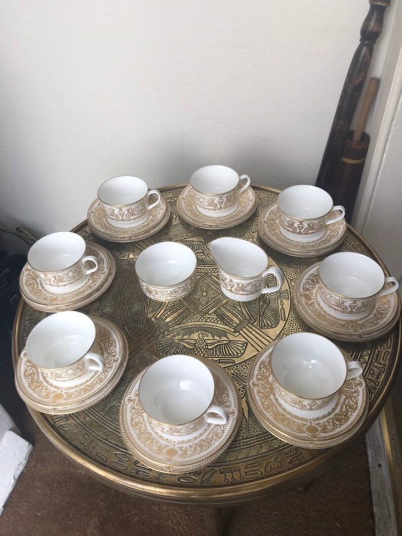 Royal Worcester Fine Bone China 1966 Hyde Park Tea Set Etsy